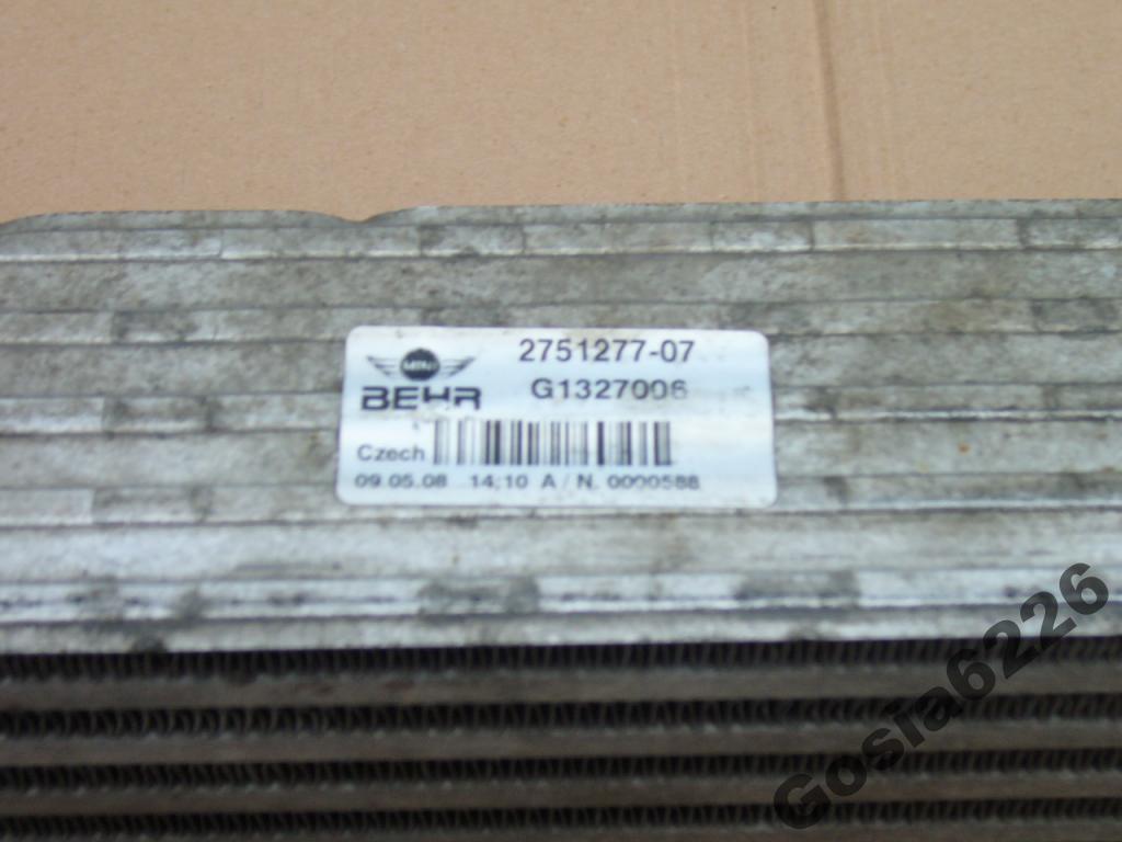 фото №4, Mini cooper r56 06-11 радиатор воздуха