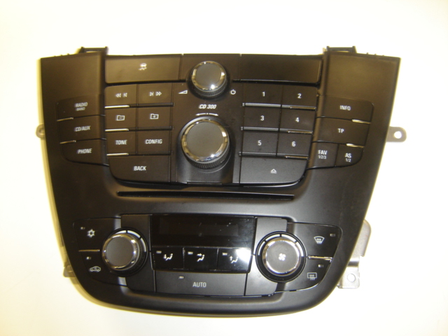 фото №1, Opel insignia панель кондиціонера радіо комплект