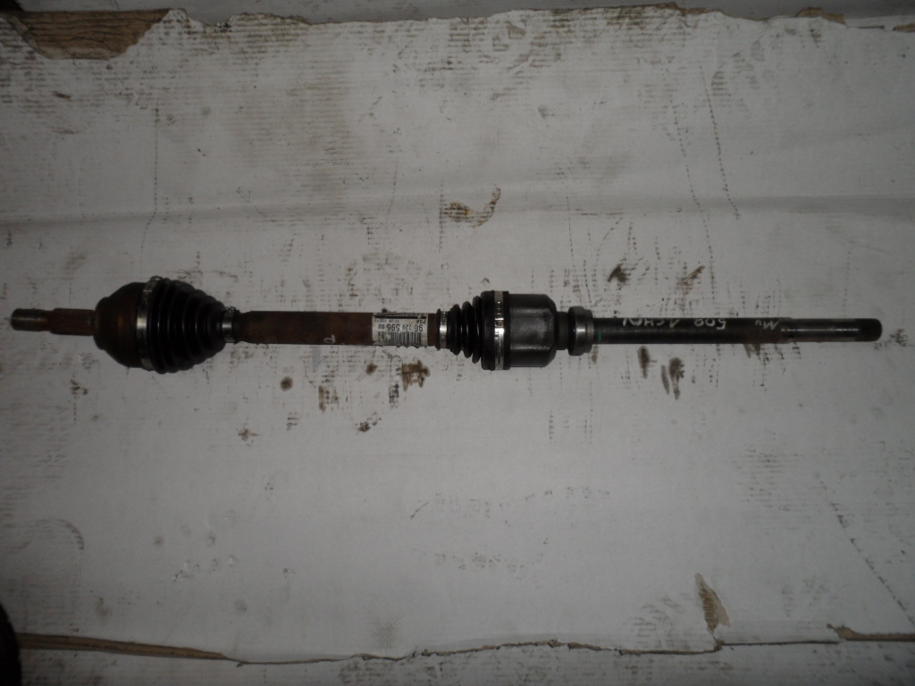 фото №1, Приводной вал правая 508 1.6hdi 9672959680 механическая коробка передач
