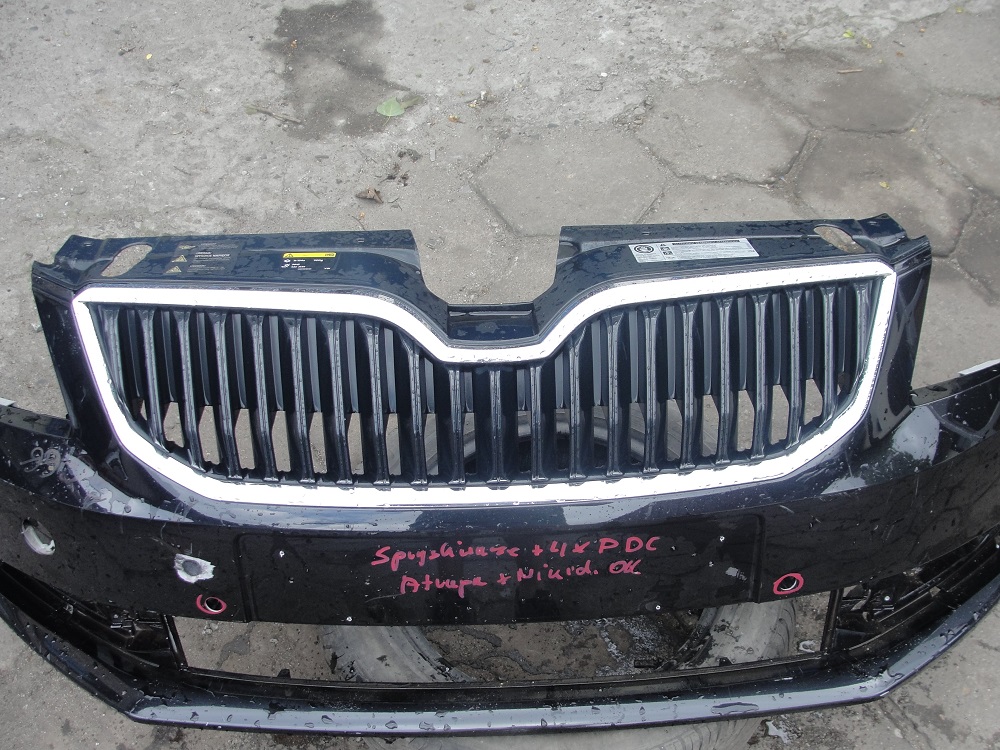 фото №6, Бампер перед передний skoda octavia iii 5e0 pdc 3