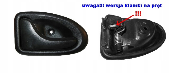 фото №2, Ручка внутрішня ліва перед renault scenic 1 i