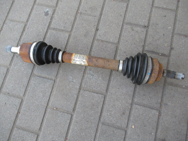 фото №1, Привідний вал ліва peugeot 307 cc 2.0 16v rfn 9637117780