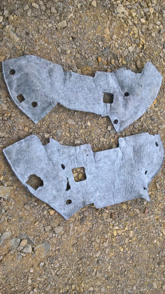 фото №1, Шумоизоляция подкрылок левый задняя правый задняя ford mondeo mk5 htb