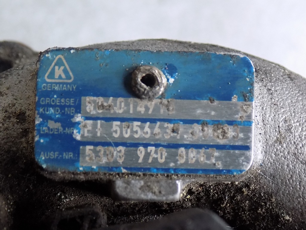 фото №5, Fiat ducato 2.3 турбіна турбонагнітач 53039700067