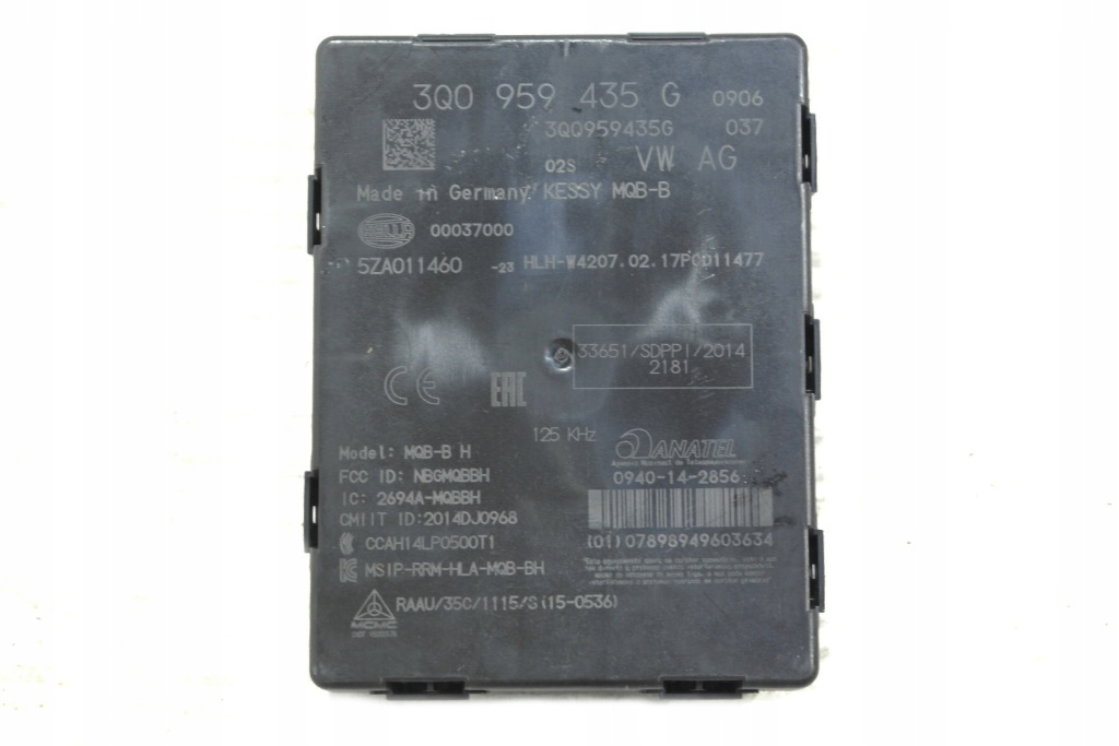 фото №1, Vw tiguan allspace модуль kessy 3q0959435g