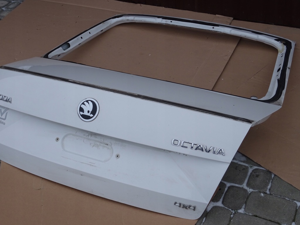 фото №1, Skoda octavia iii hb кришка багажника задня задня білий