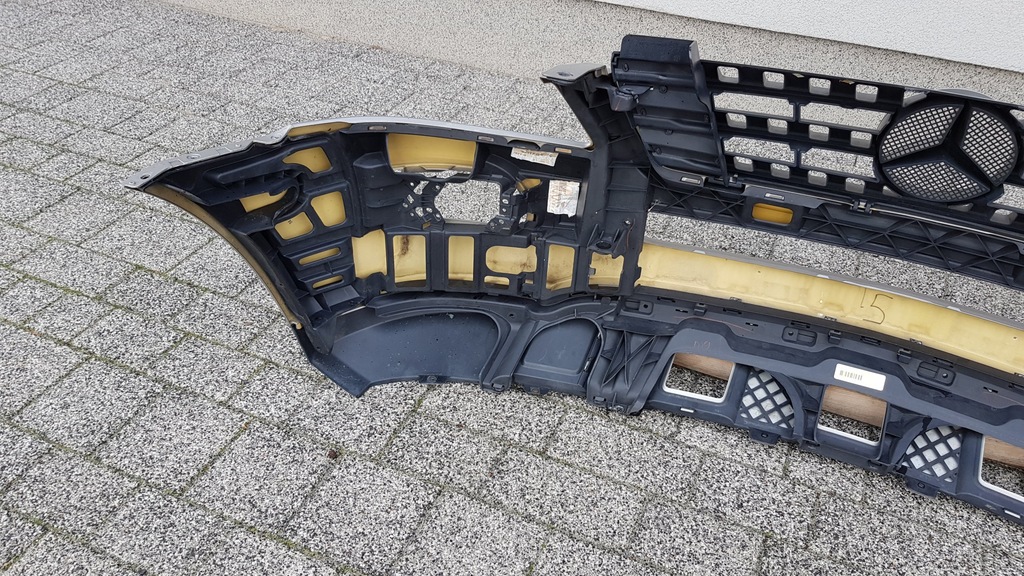 фото №12, Mercedes ml w164 бампер перед bez отверстий a372