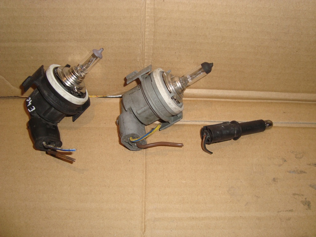 Bmw e46 комплект цоколь роз'єм лампочка штекер фара лампи перед комплект в Україні