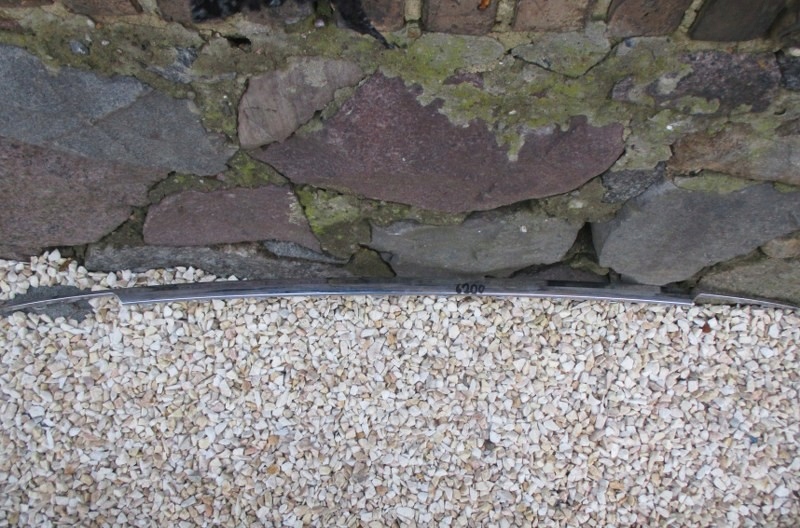 фото №1, Vw tiguan r-line молдинг хром бампер задняя