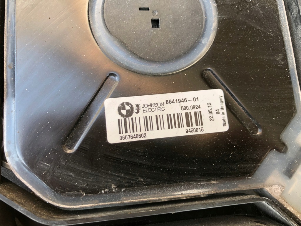 фото №4, Bmw 4 f32 f33 3.0 d вентилятор 2017 rok