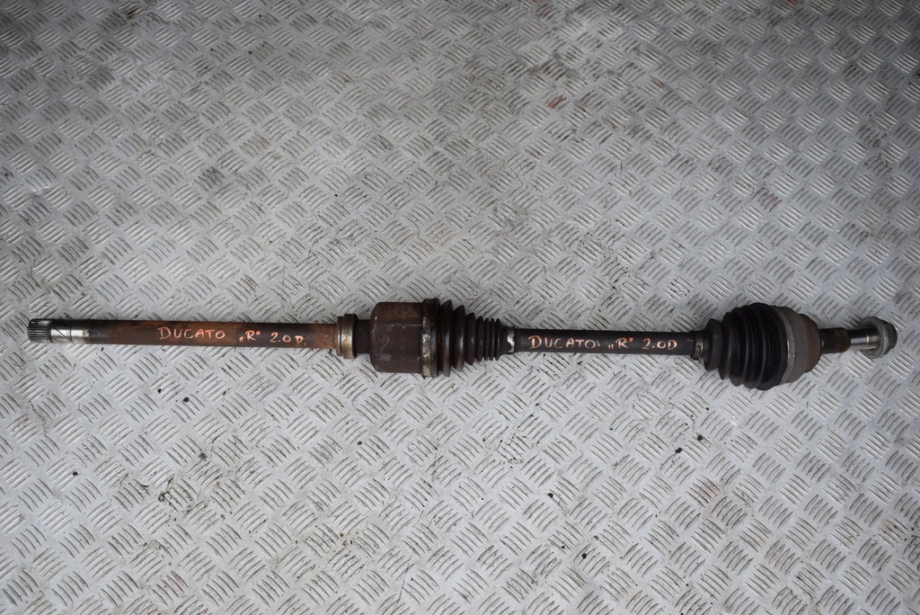 фото №1, Привідний вал правий перед euro5 fiat ducato