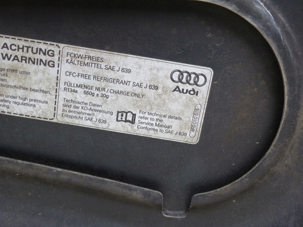 фото №5, Капот audi a6 c6 4f0 czarna алюминиевая ładna!