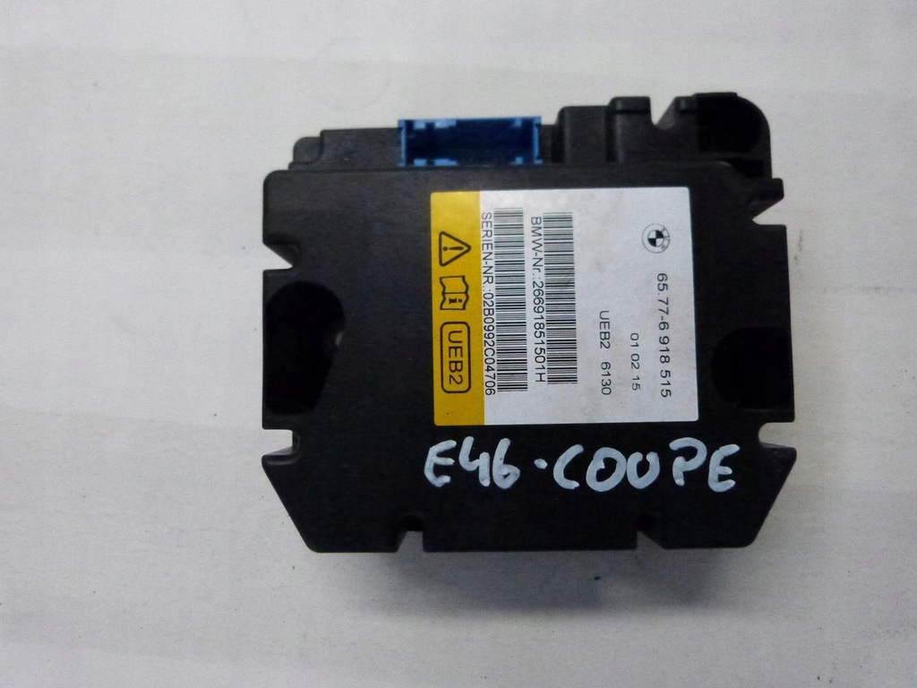 фото №1, Bmw e46 cabrio модуль датчик pałąków безопасности