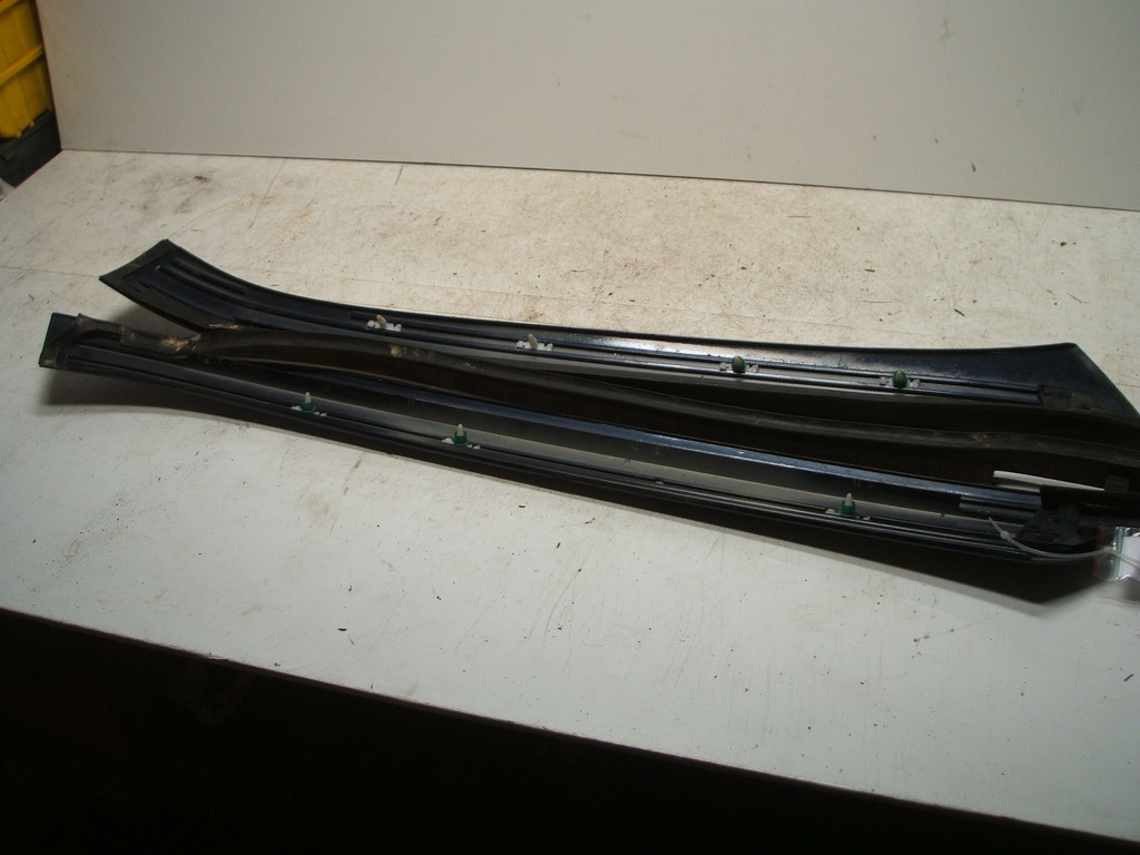 фото №2, Mercedes w140 cl накладки стоек a перед