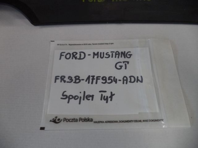 фото №10, Ford mustang gt 15-17 бампер задня задній спойлер