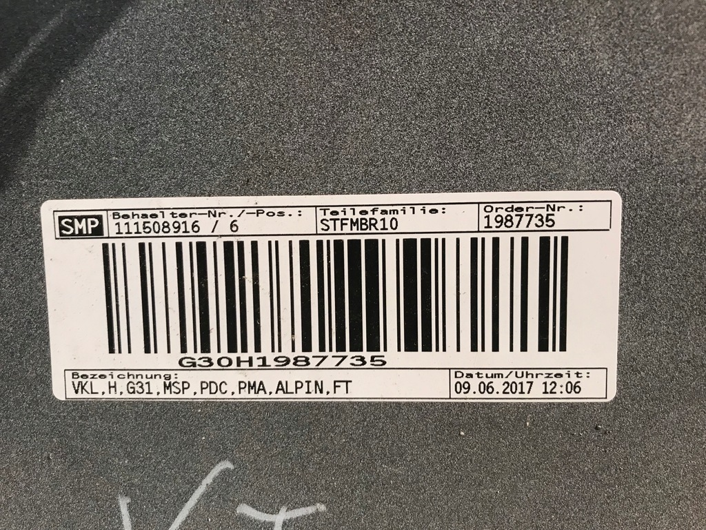 фото №9, Bmw 5 g31 m набор kombi бампер задняя задний