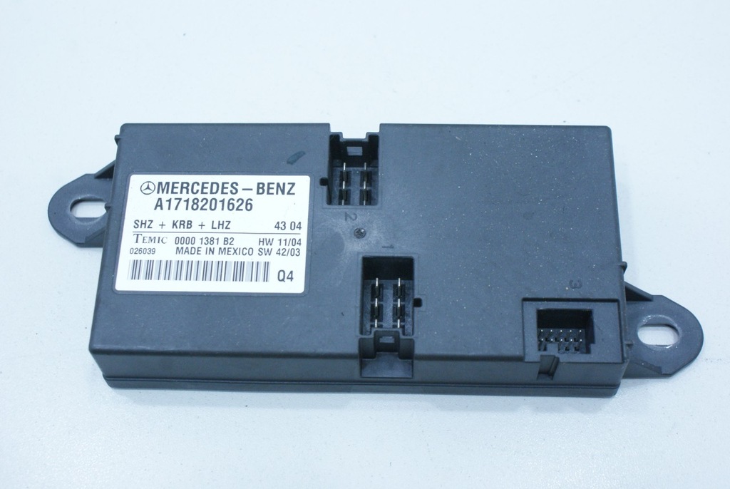 фото №1, Модуль сидіння a1718201626 mercedes slk w171 r171
