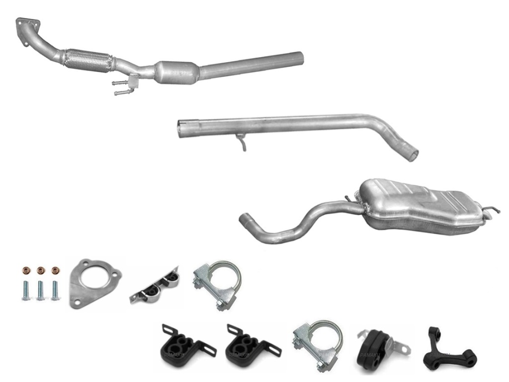 фото №1, Vw beetle 1.9 tdi 1998-2010 хетчбек + cabrio система випускний