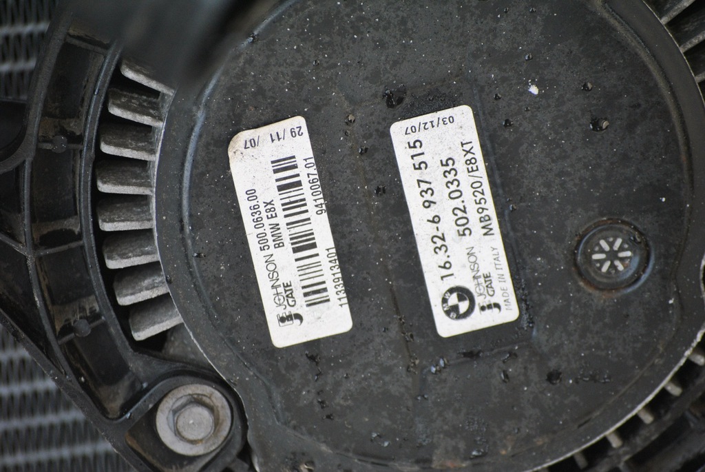 фото №5, Вентилятор 6937515 радиатор bmw 318 e90 2,0d