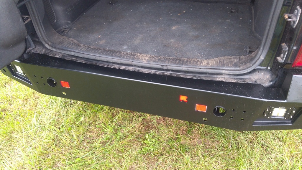 фото №6, Бампер стальной задняя задний jeep cherokee kj rtech