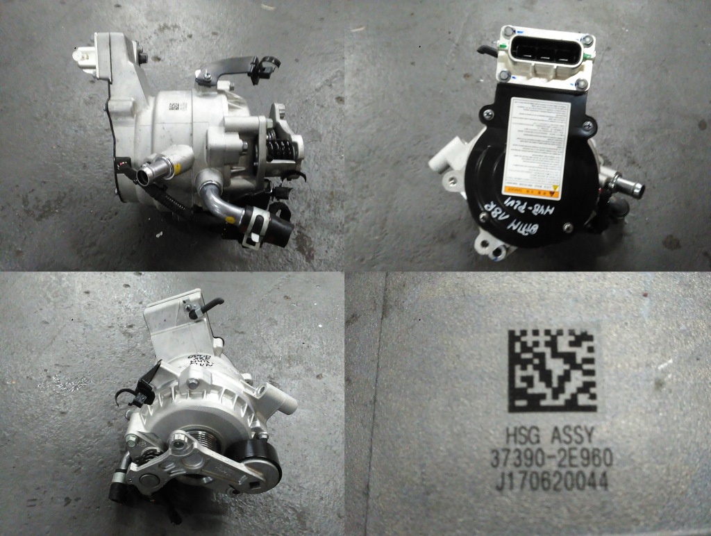 фото №1, Kia optima iv 2016-19r hybr генератор 37390-2e960