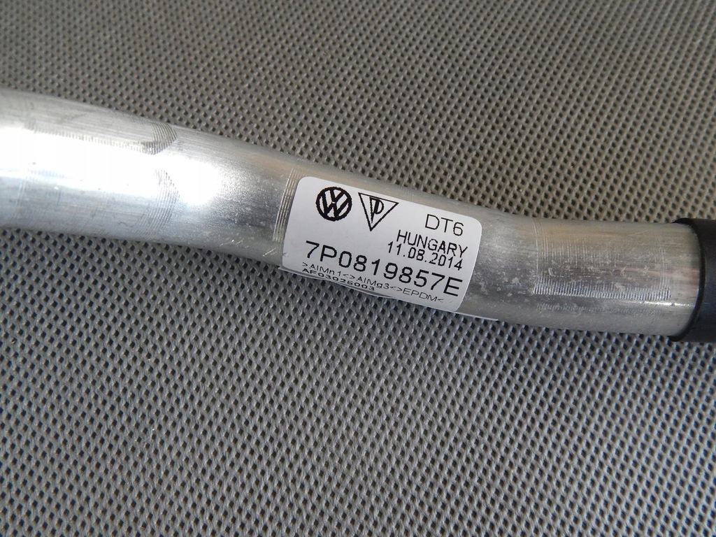 фото №2, Vw touareg труба wąż wody 7p0819857e