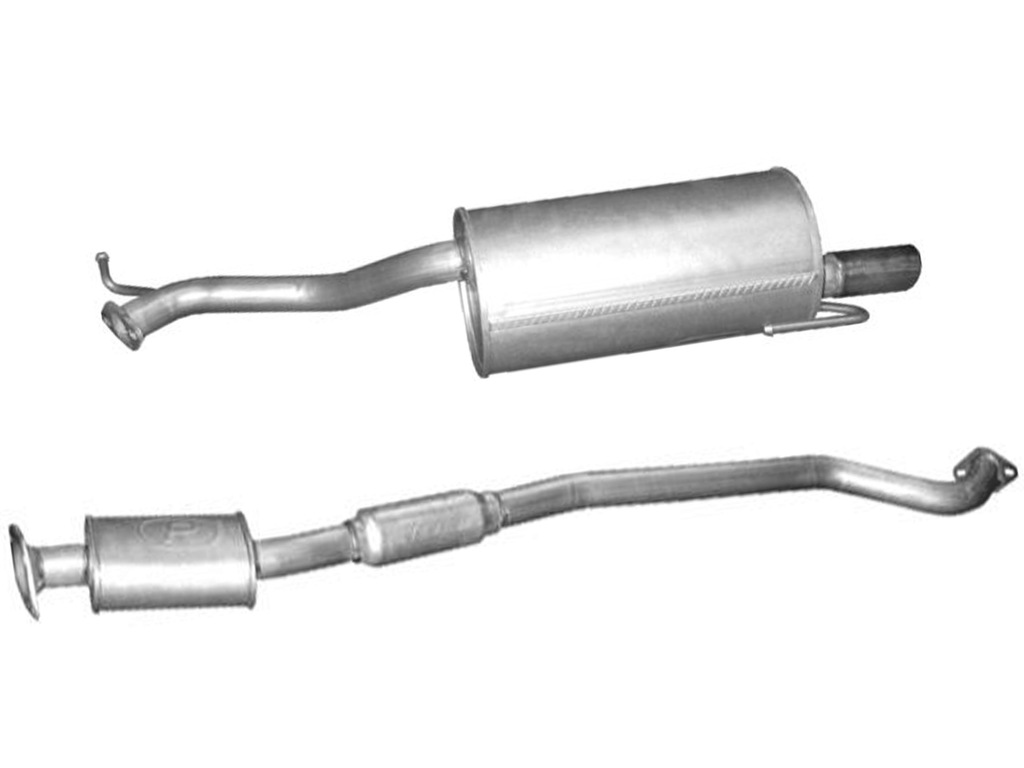 фото №1, Subaru legacy / 2.0 / 2.5 / dwa глушники