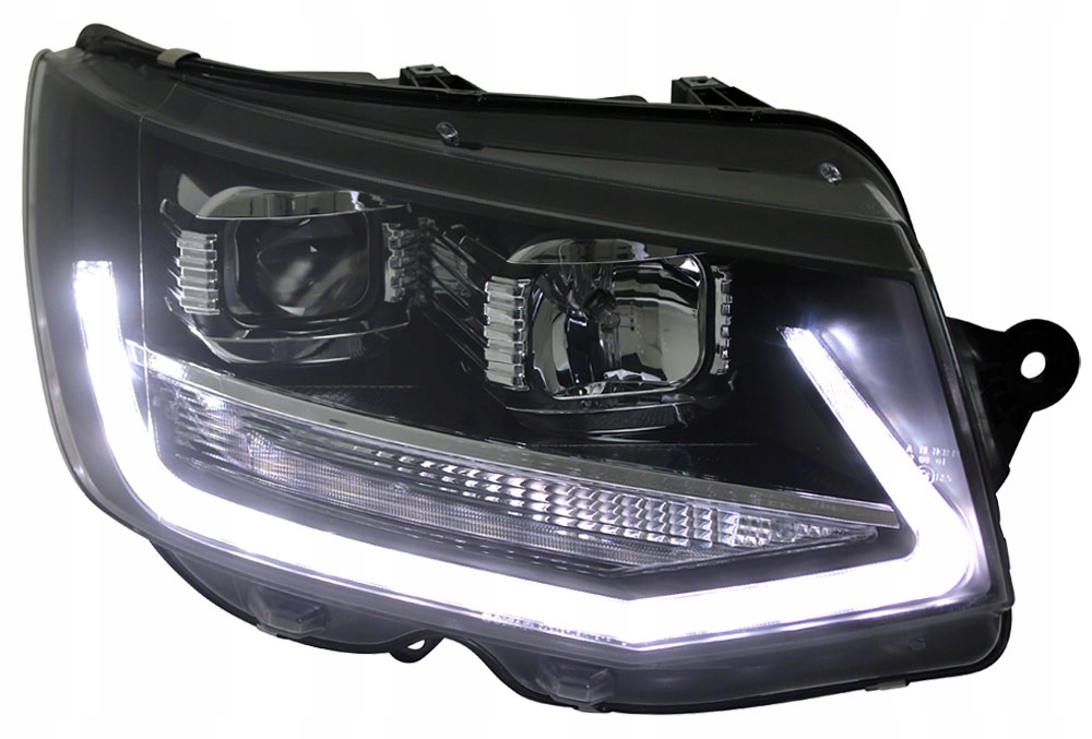 фото №3, Vw transporter t6 лампи фари led drl денні