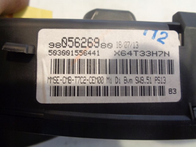 фото №3, Peugeot 308 t7 счетчик приборы 9805626980 anglia