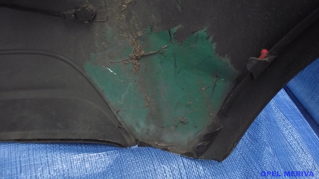 фото №8, Opel meriva b бампер задняя задний kompletny pdc