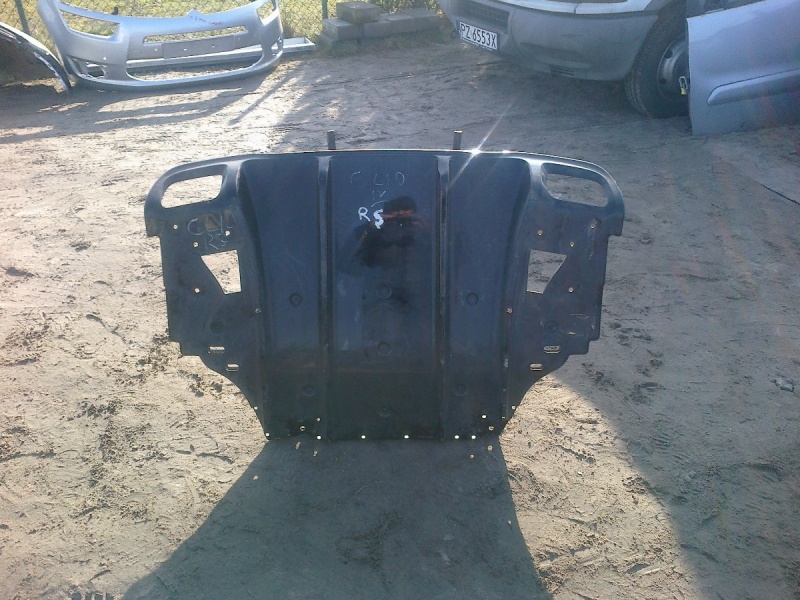 фото №1, Диффузор спойлер пол renault clio iv rs sport