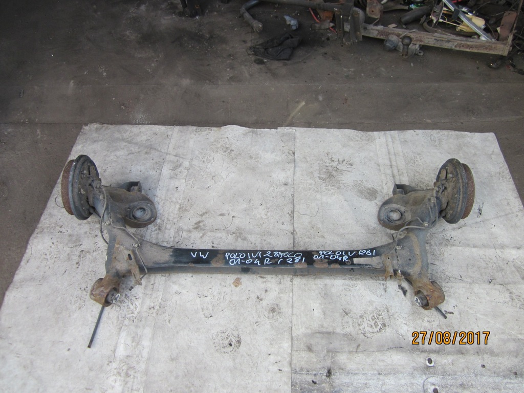 фото №1, Балка задняя vw polo iv 01-04r