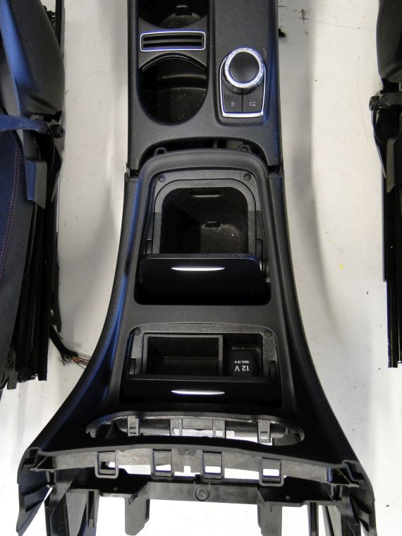 фото №6, Mercedes cla 117 w176 підлокітник чорний шкіра