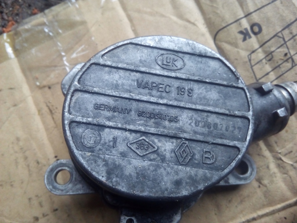 фото №3, Насос вакуум renault master 2.5 dci