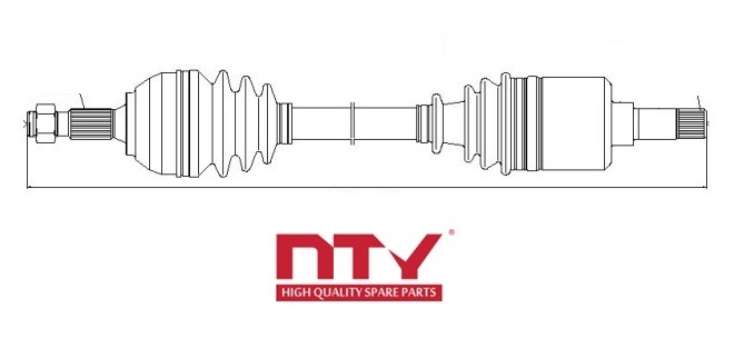 фото №3, Nty npw-ct-025 wał привідний