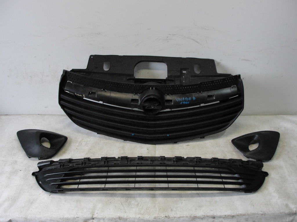 фото №1, Решётка радиатора решётка радиатора opel vivaro b