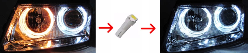 фото №11, Transporter t4 96-03 лампи фари хром кільця