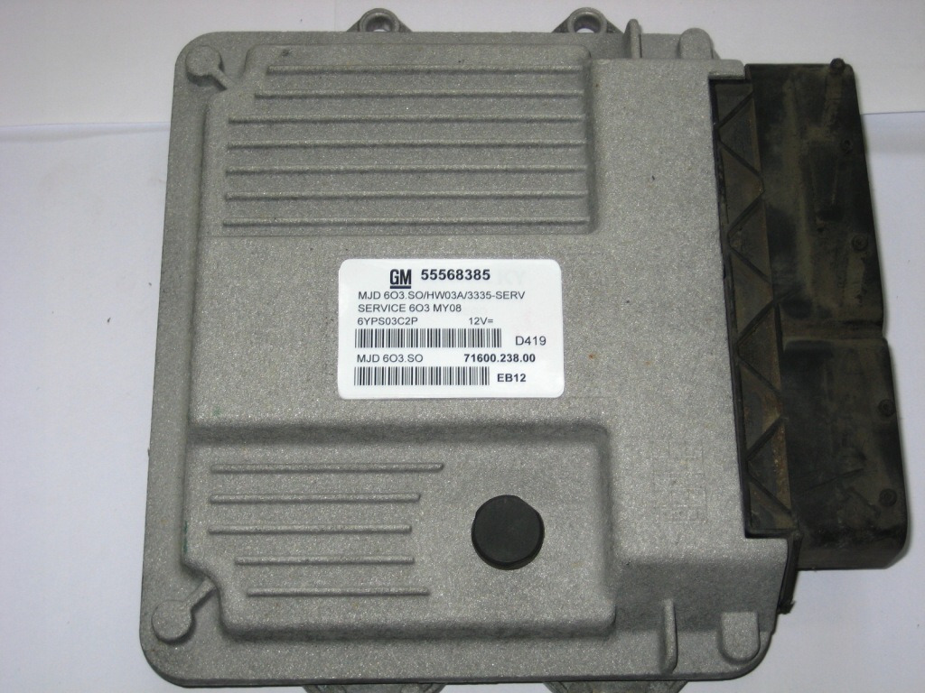 Купить Virgin + pin бортовой компьютер 55568385 corsa 1.3 cdti z13dtj dth
