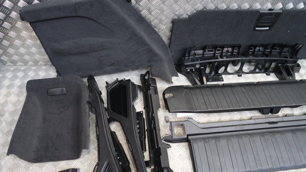 фото №6, Bmw f15 x5 багажник обивка задняя 7 пассажирский