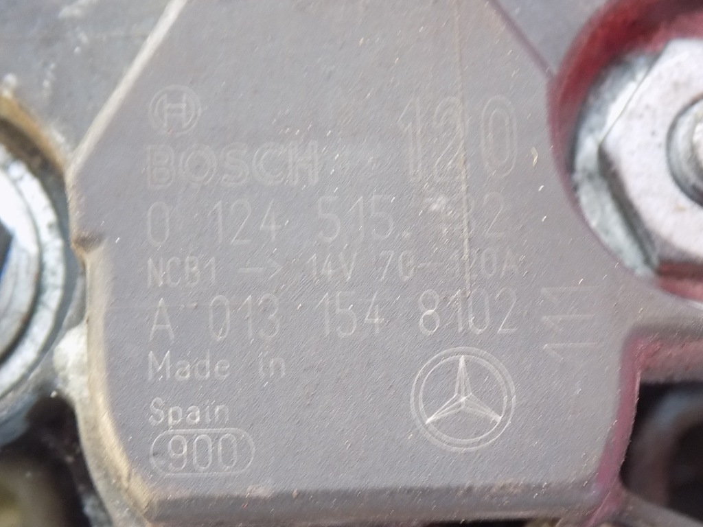 Mercedes w209 ml генератор 0124515132 120 a Доставка