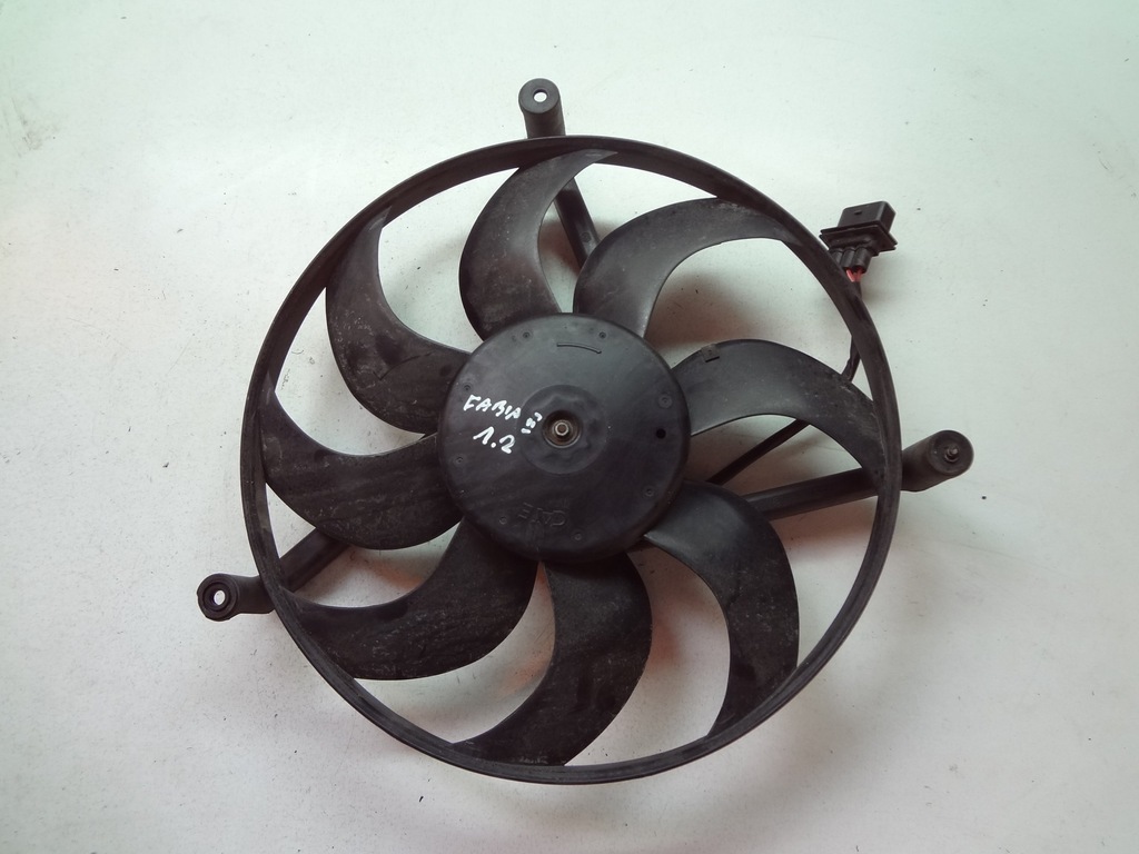 фото №1, Skoda fabia ii 08r- вентилятор радиатора