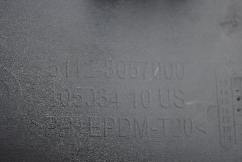 фото №10, Накладка бампера задняя bmw x4 m-pakiet f26