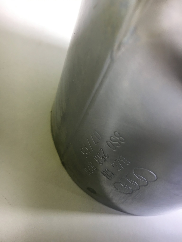 фото №4, Audi tt iii tts 8s0 8s наконечник насадки выхлоп