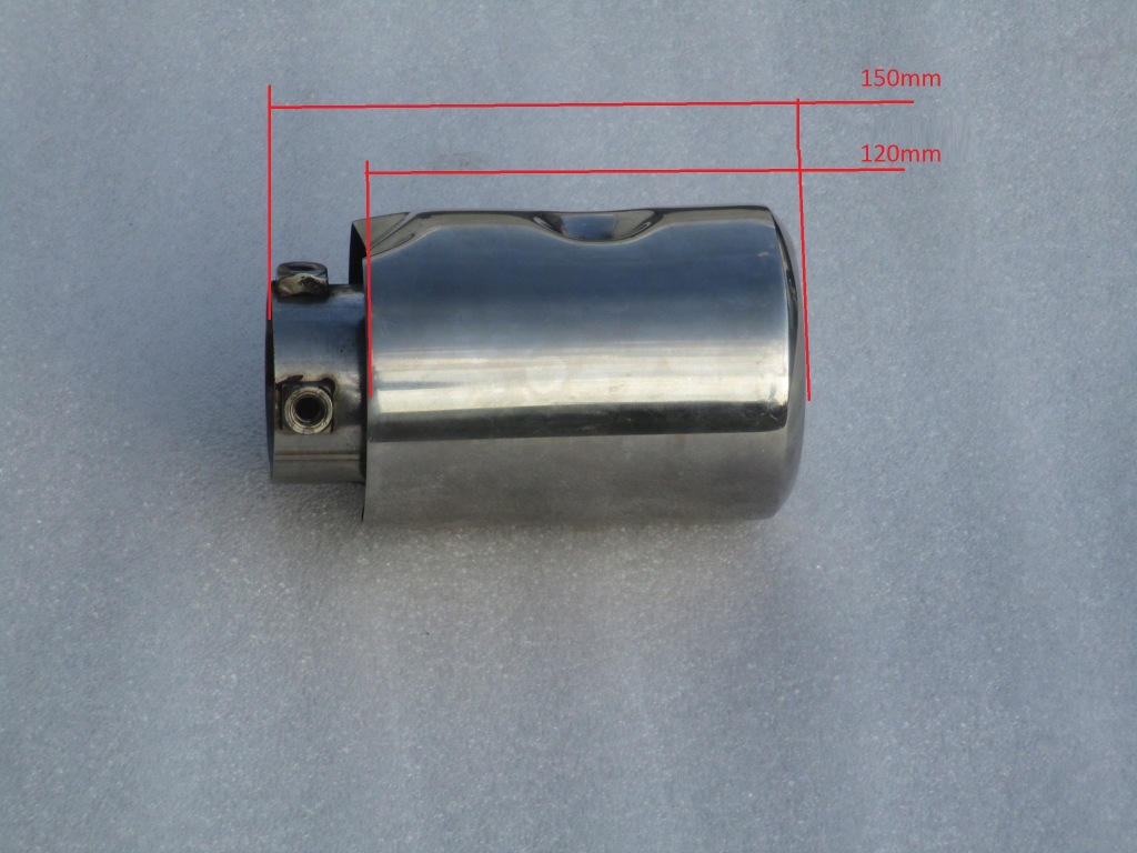 фото №6, Наконечник выхлоп накладка глушителя сталь нержавеющая