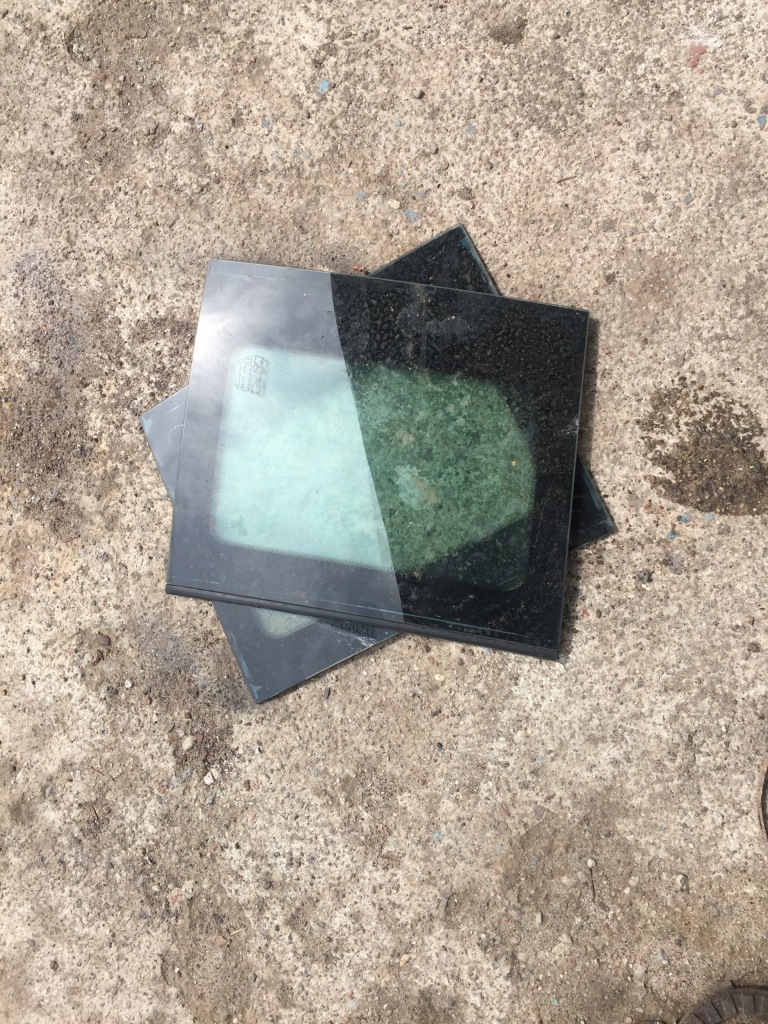 фото №1, Fiat panda скло бічна права кузовна