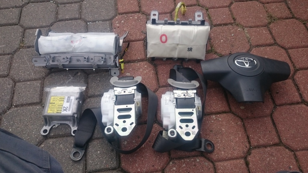 фото №1, Набір подушки безпеки 3xairbagi+ 2xpasy rav4 iii 06-10r.