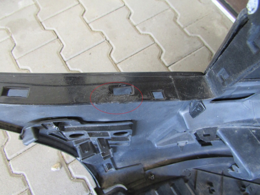 фото №7, Бампер перед citroen c4 grand picasso 06- плита