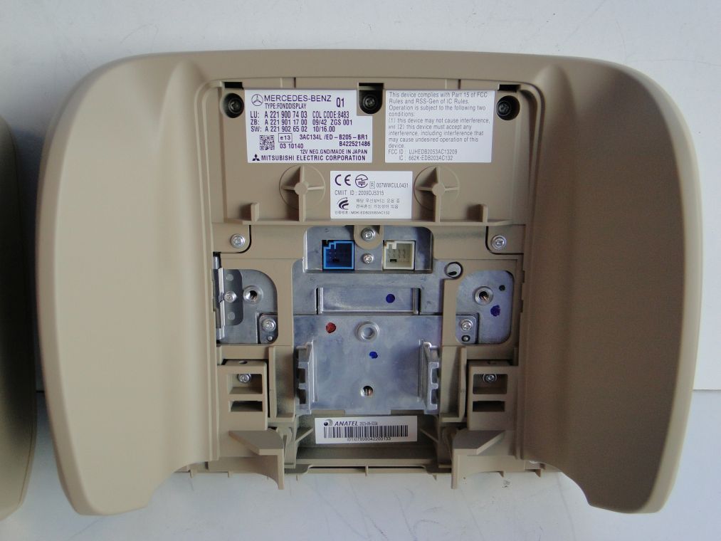 фото №7, Mercedes s klasa w221 ml gl 166 монітор екран