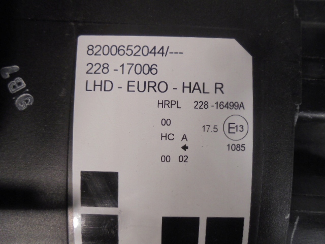 фото №5, Modus 04-08 лампа передняя правая nowa оригинал