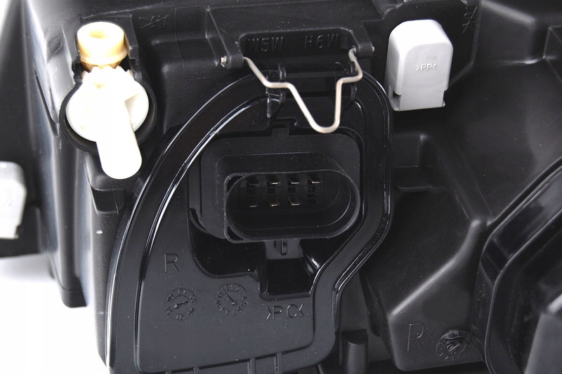 фото №10, Audi a4 b5 8d 99-01 лампи фари перед передні чорні black h7 depo